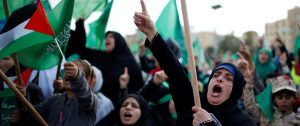 Pro-Hamas rally in Gaza