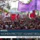 Women protest vs Bolsonaro