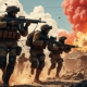 Imperialist powers use fascist armed forces to suppress people's resistance at home and in other countries. (AI-generated image)